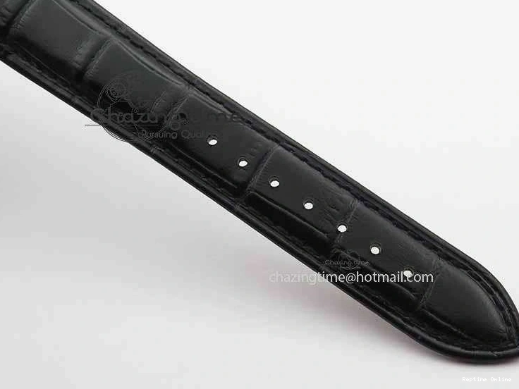 0217 Cellini Date VF Best Edition SS Black Dial Stick Markers On Black Leather Strap A Lightweight 3725